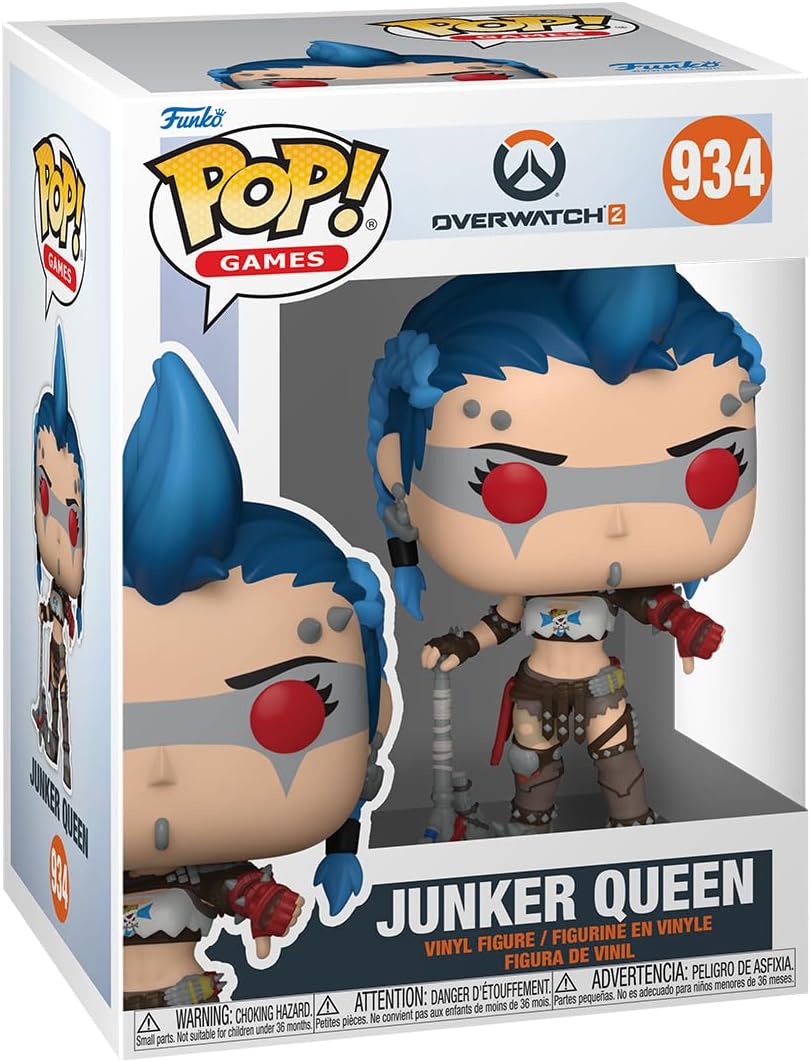 Funko Pop! Juegos: Overwatch 2 - Junker Queen Coleccionable