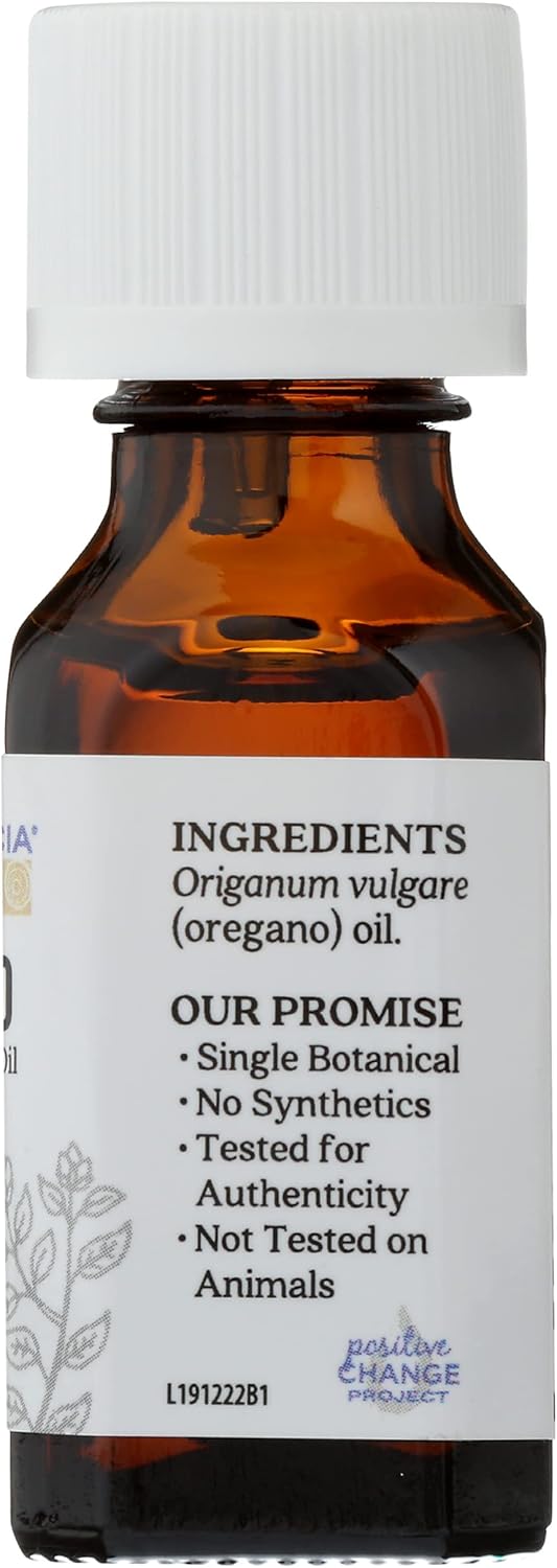 Aceite Esencial de Orégano 100% Puro, Probado GC/MS