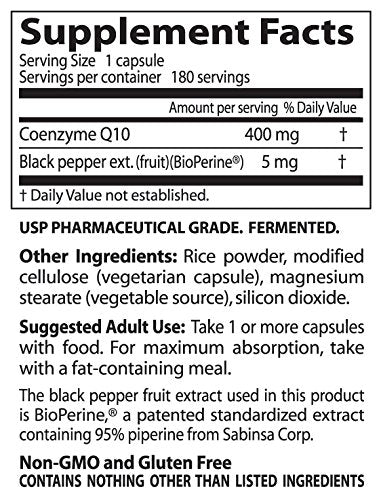 Sin gluten fermentado naturalmente vegano del corazón 400MG