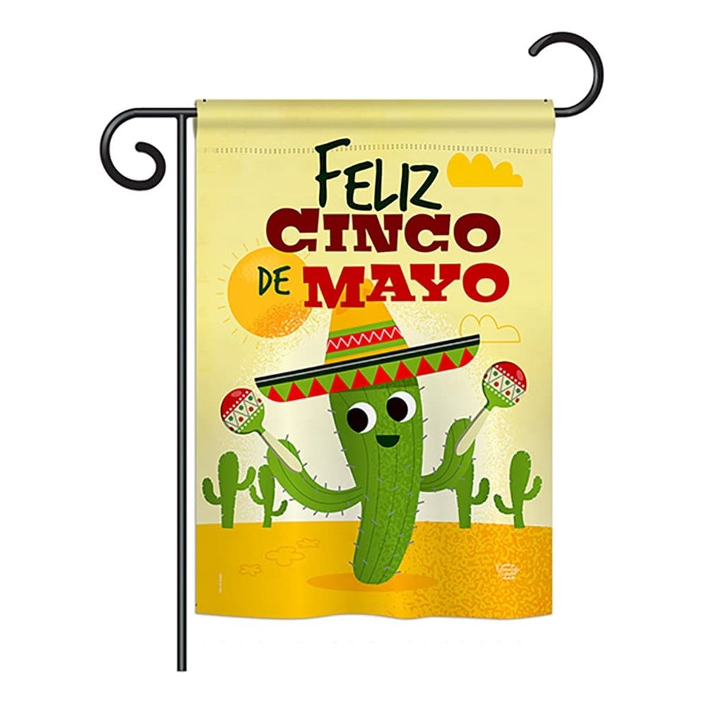 Banderas Feliz Cinco de Mayo 28 X 40