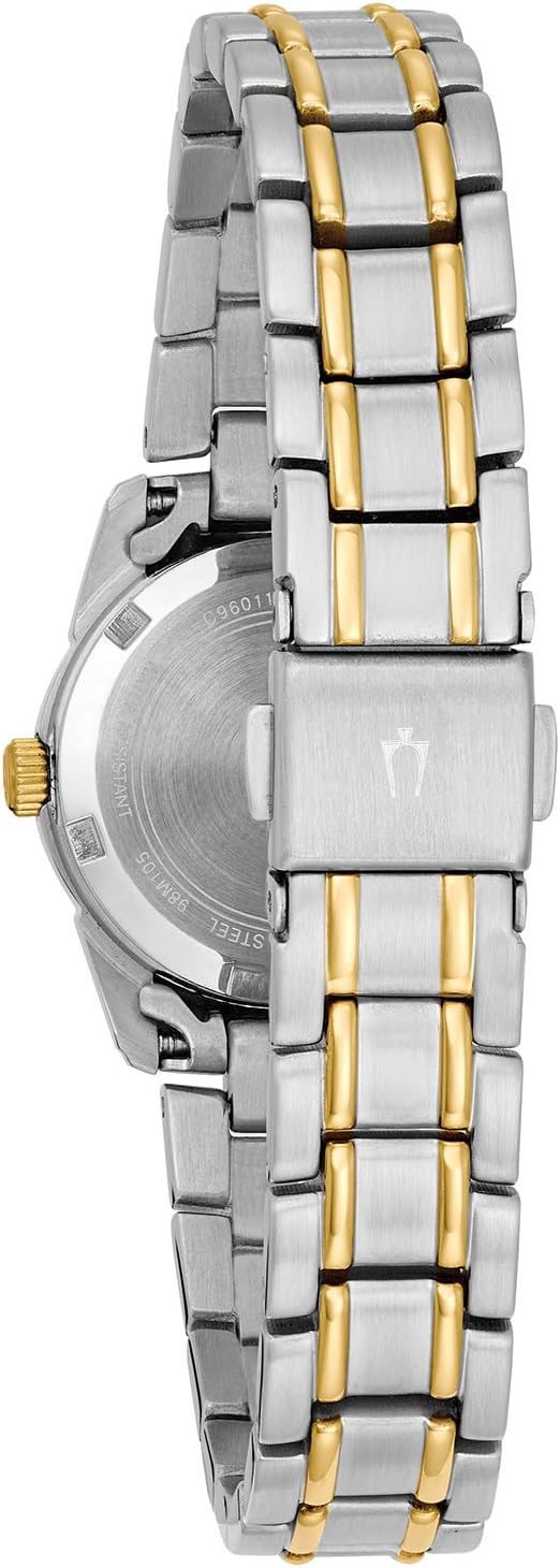 Reloj clásico de cuarzo con calendario 98M105 Bulova