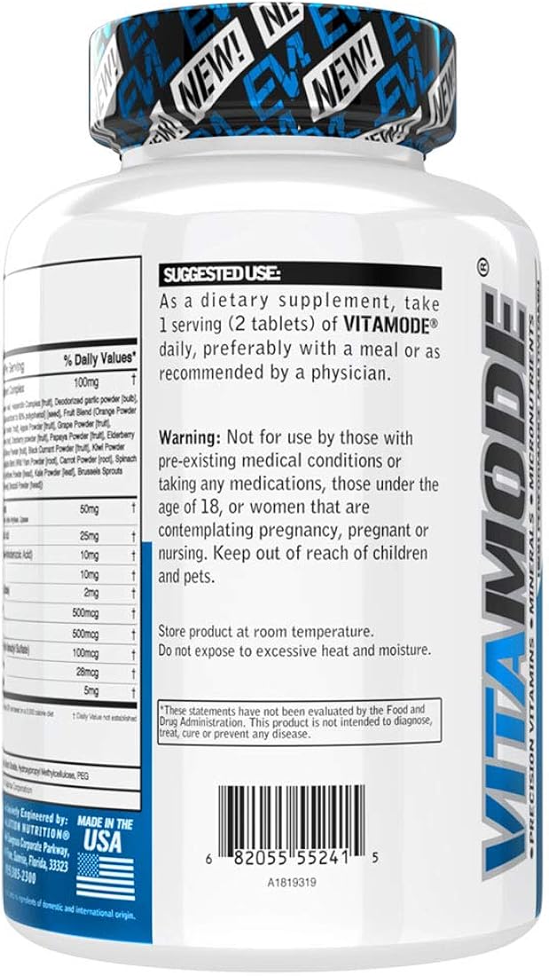 Suplemento Vitaminas antienvejecimiento diarias para hombres
