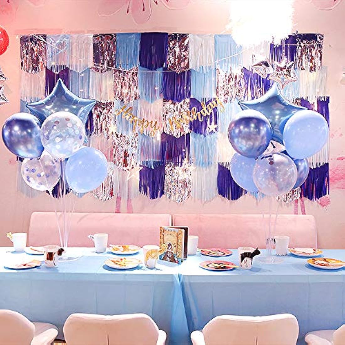 20 borlas de papel de seda para decoración de fiestas