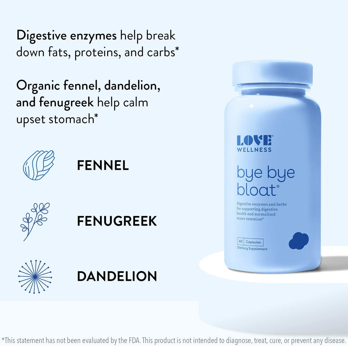 Suplementos Alimenticios Adiós a la hinchazón