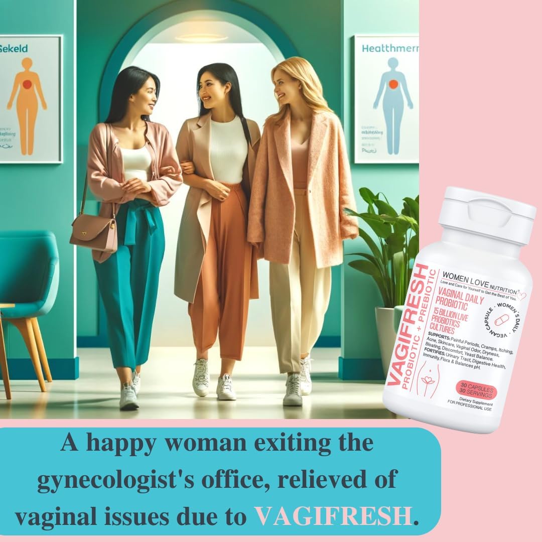 Suplementos VAGIFRESH, probióticos vaginales