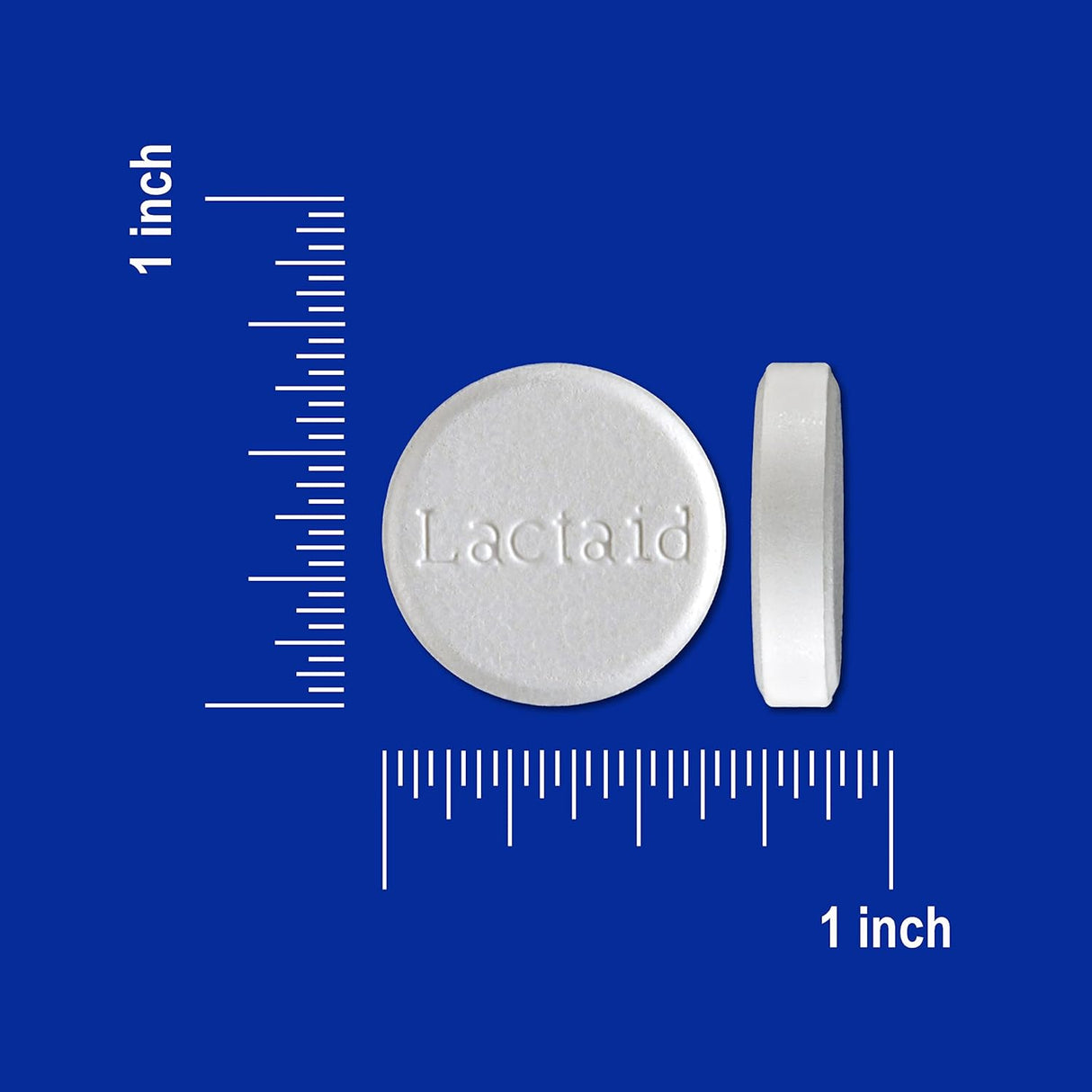 Suplemento Lactaid Fast Act masticable, vainilla