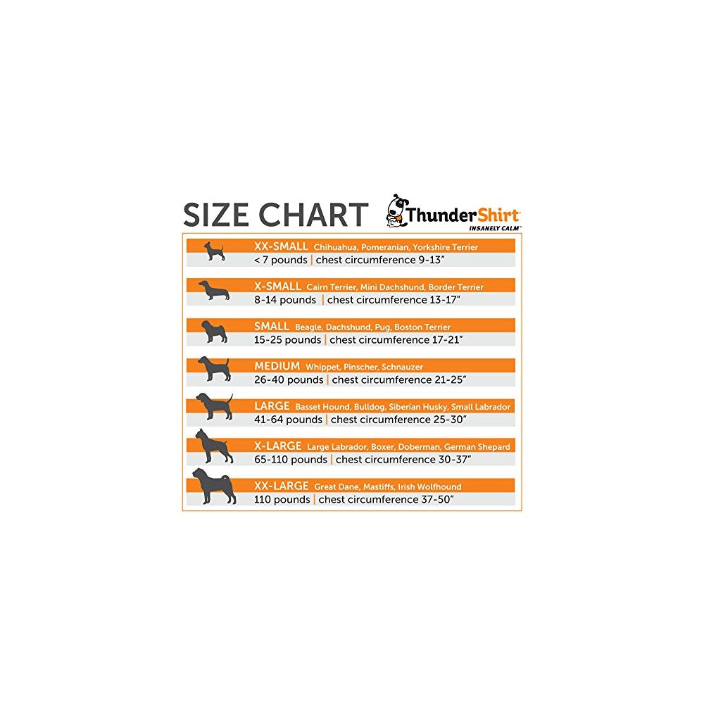 Camisetas de ansiedad para perro Tamaño: XS