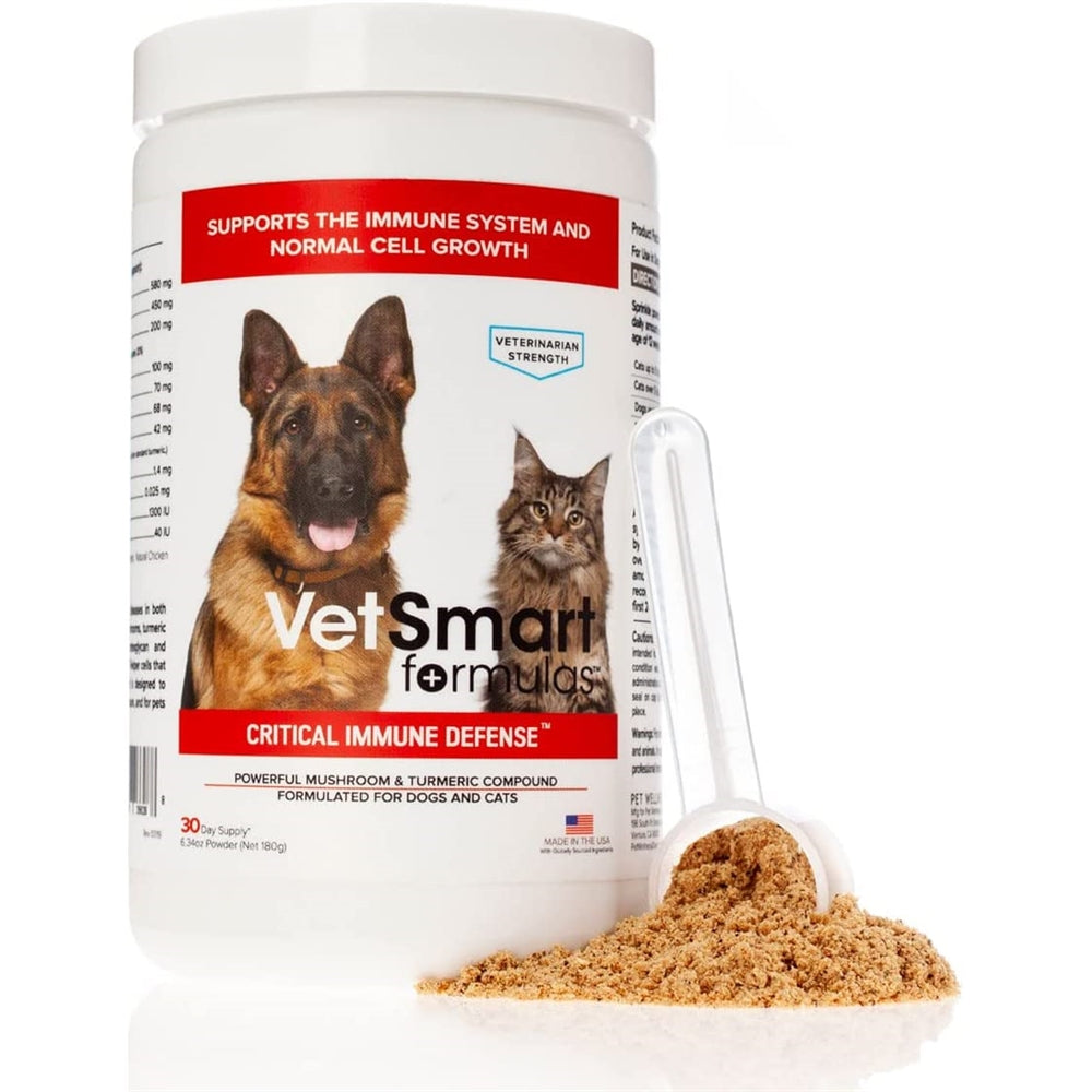 Vitaminas inmunológica crítica para perros y gatos