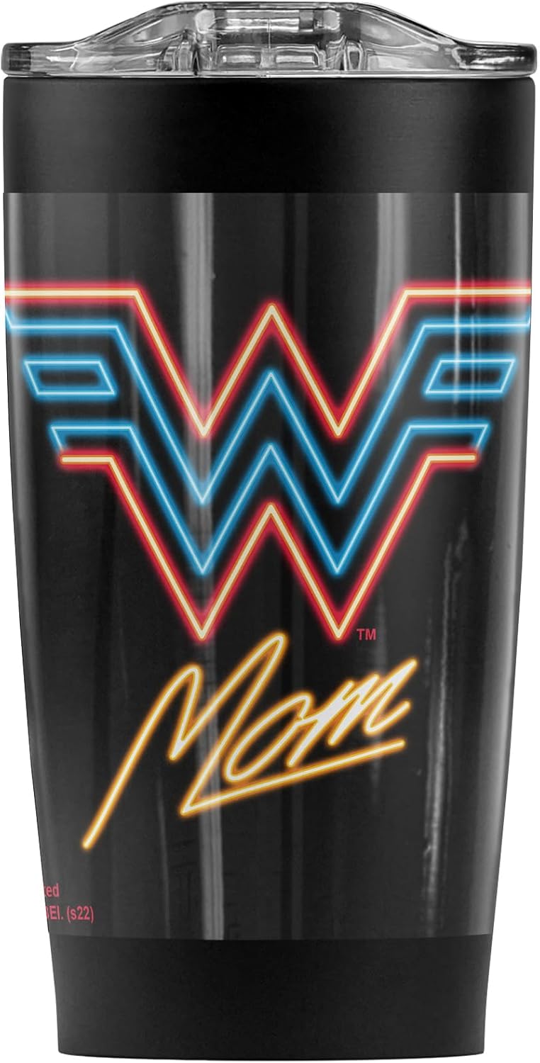 Taza de Viaje Wonder Woman 1984, Acero Inoxidable, 20 oz