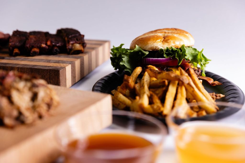 Kosmos Q Cherry Apple Habanero BBQ Glaze – Botella de 15.5 onzas para barbacoa pegajosa y sabrosa – Esmalte grueso para barbacoa para carne deliciosa lista para competición (cereza y manzana habanero)