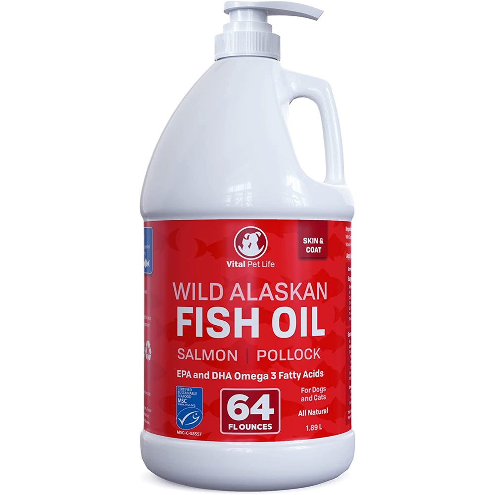 Vitaminas Aceite de pescado para perros salvaje de Alaska