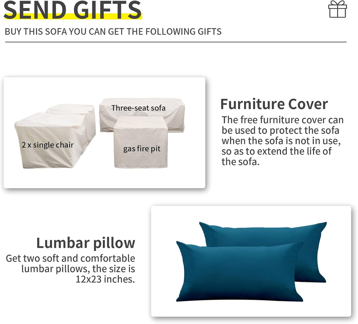 Lviden Juego de muebles de mimbre para patio de 4 piezas, juego de conversación al aire libre, sofá seccional de ratán de polietileno con mesa de almacenamiento y cojines azul pavo real