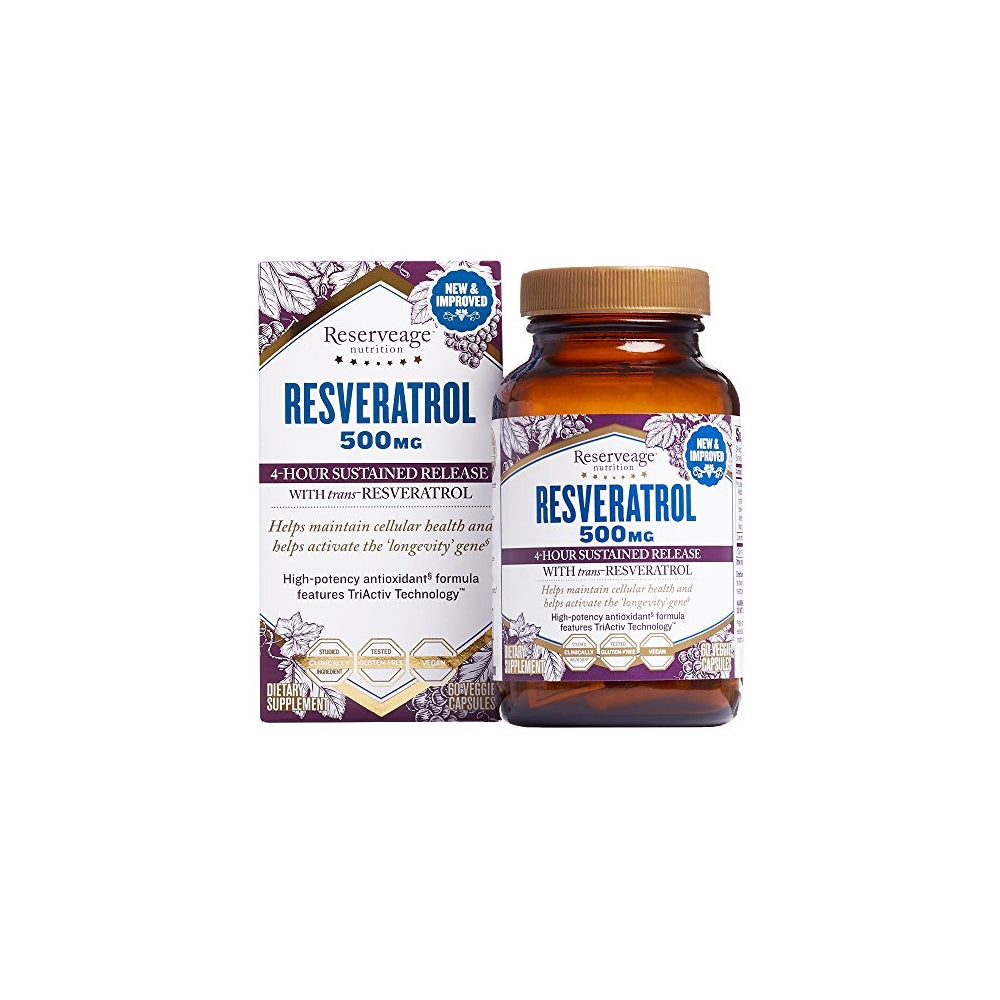 Suplementos Resveratrol 500 mg