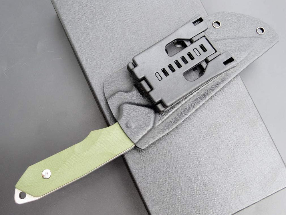 Cuchillo de hoja fija D2 G10 para supervivencia - EF122