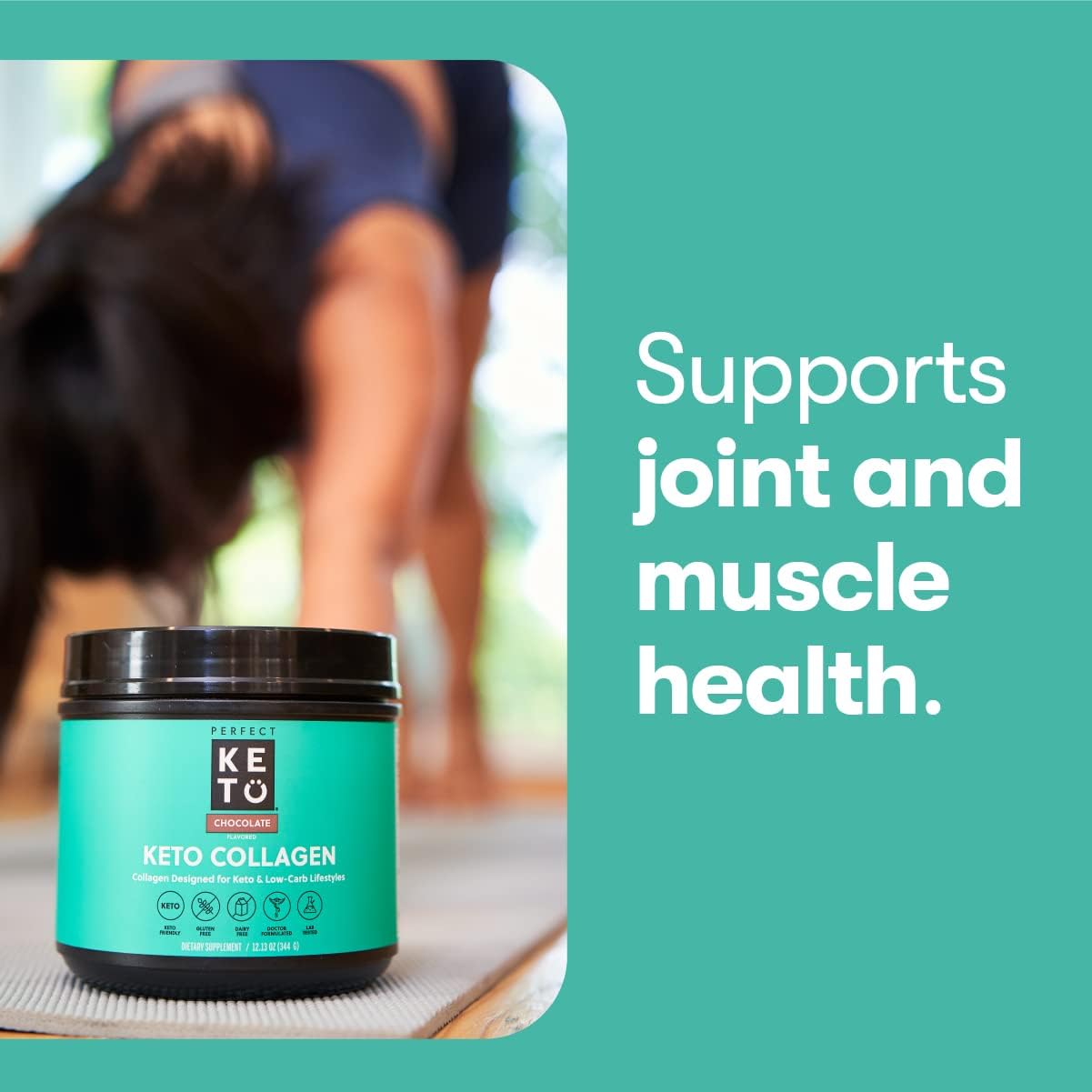 Suplemento Proteína cetogénicas de colágeno en polvo MCT