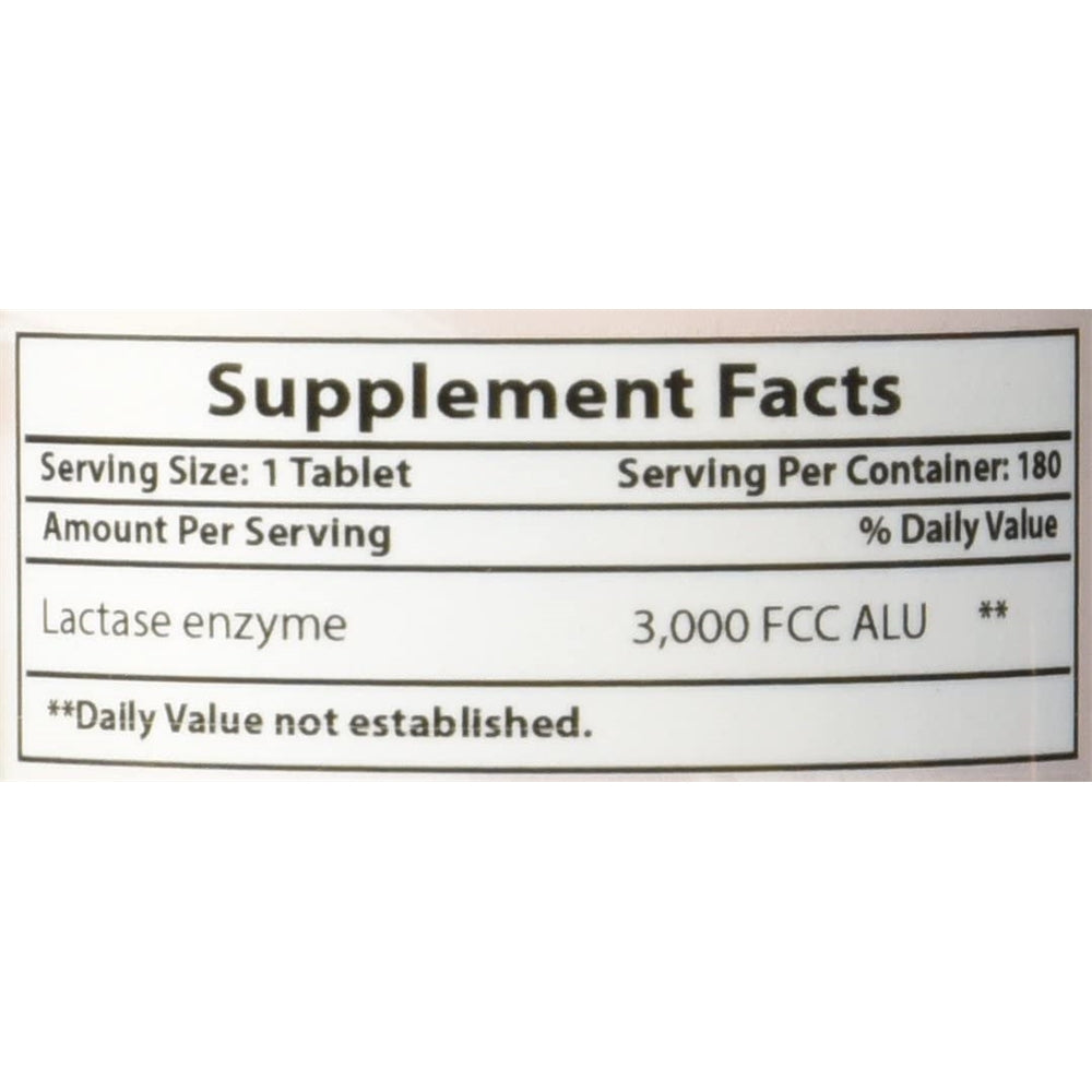 Suplementos Alimenticios enzimática de lactasa acción rápida
