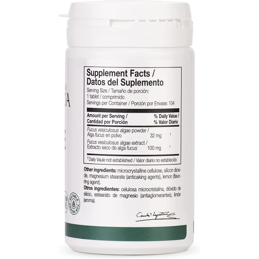 Suplementos Ana Maria Lajusticia - Algas Vegano