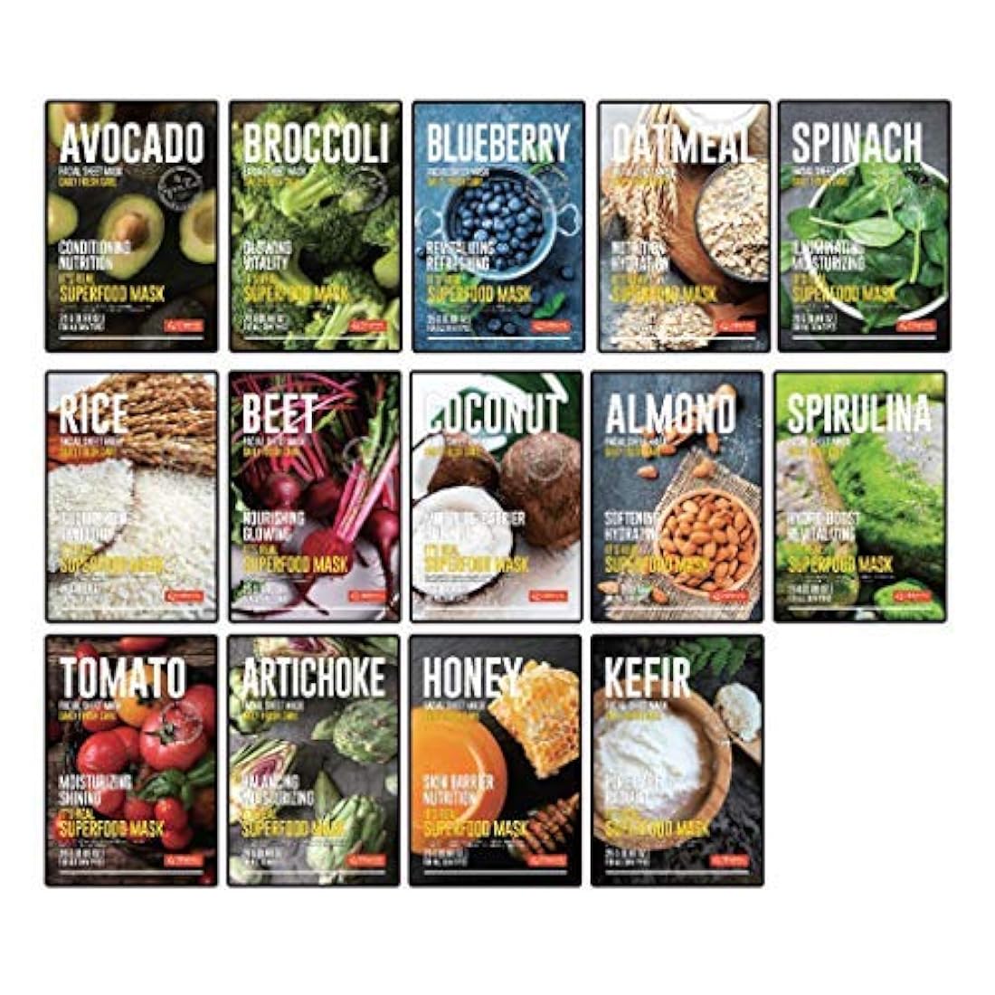 DERMAL Supercara Máscara Facial Anti-Arrugas