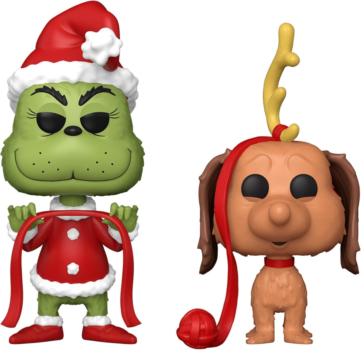 Funko Pop! Libros: El Grinch y Max, Paquete de 2 Figuras