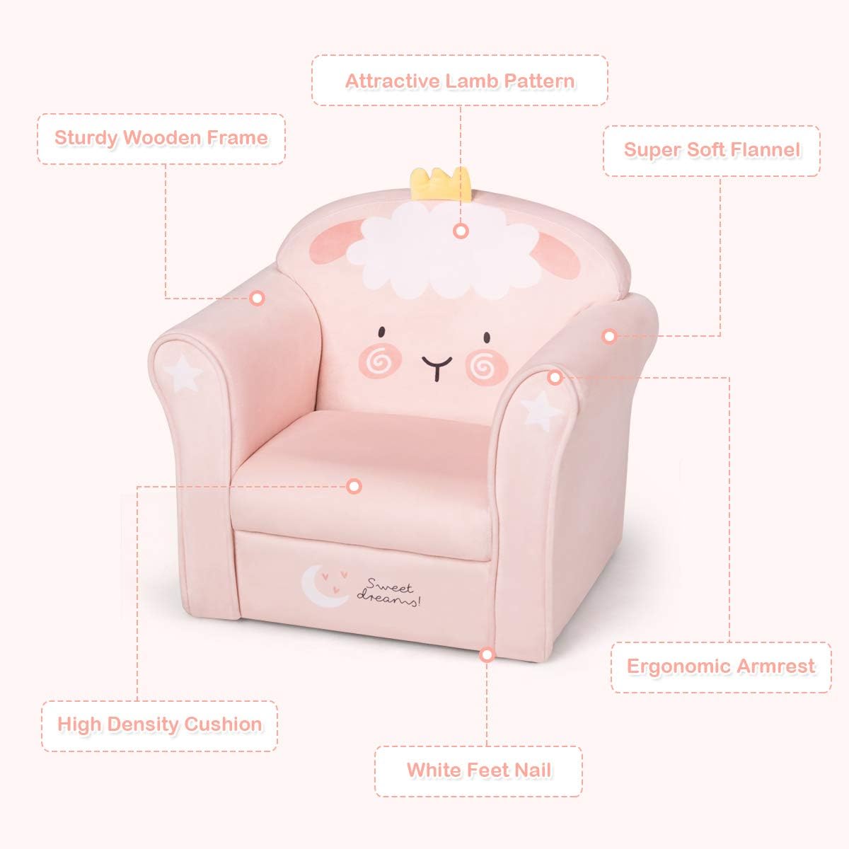 Mmuebles para niño con construcción de madera.Costzon