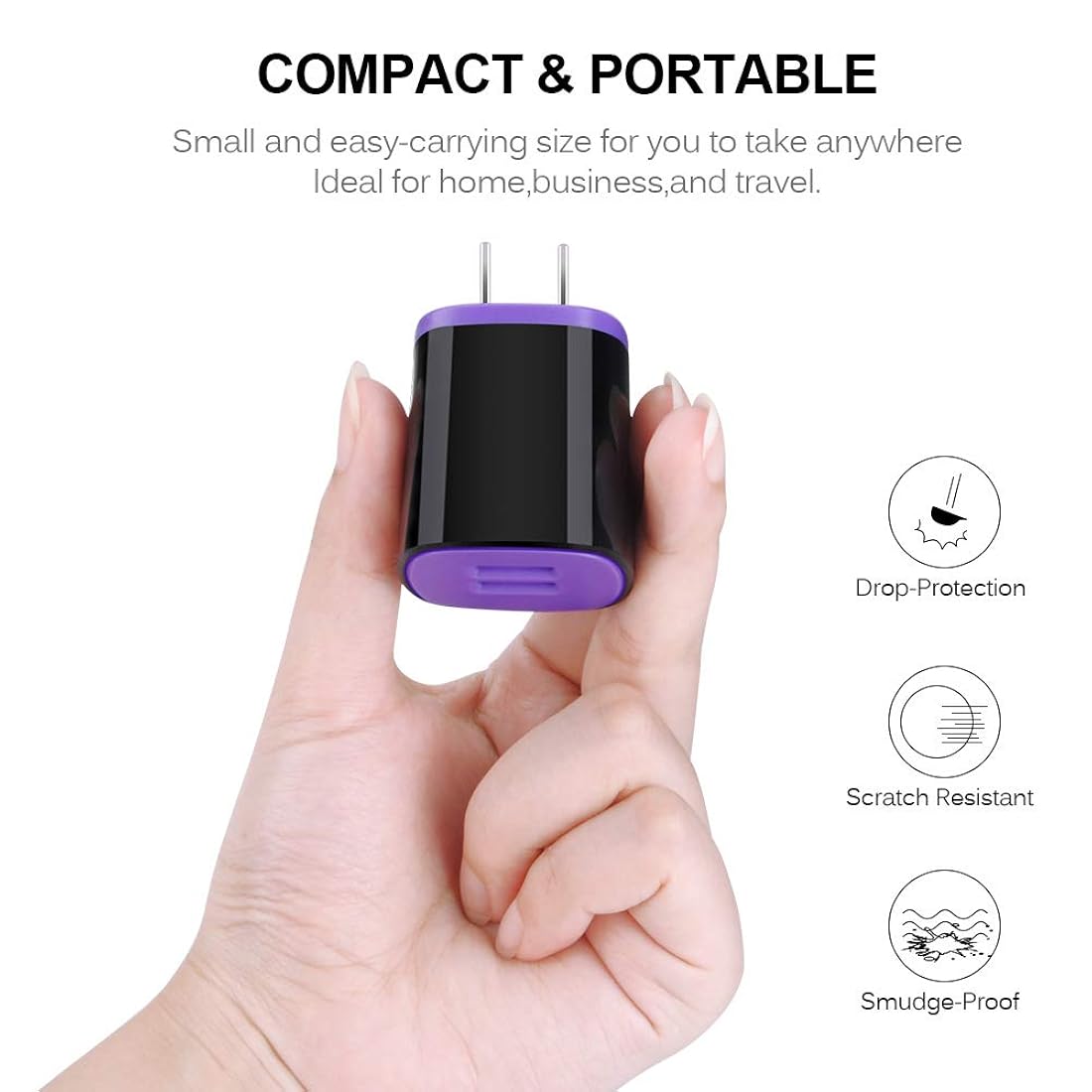 Kit de cargador de pared para cable de carga de Android