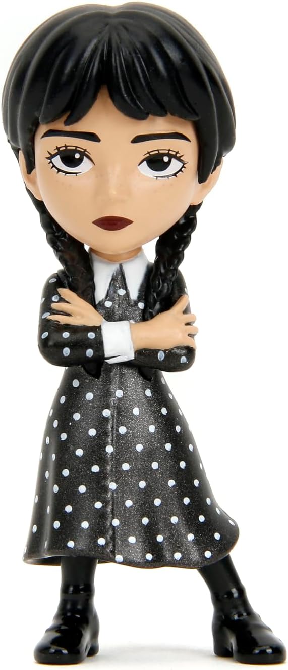 Figuras de Colección Jada Wednesday 2.5 Metalfigs 4-Pack