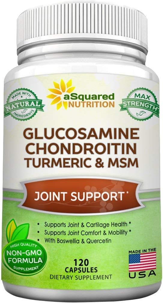 Suplemento Nutrition Glucosamina condroitina cúrcuma 120 cáp