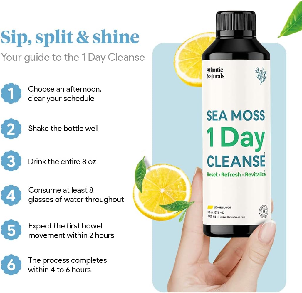 Suplementos Desintoxicación cuerpo completo Atlantic Naturals