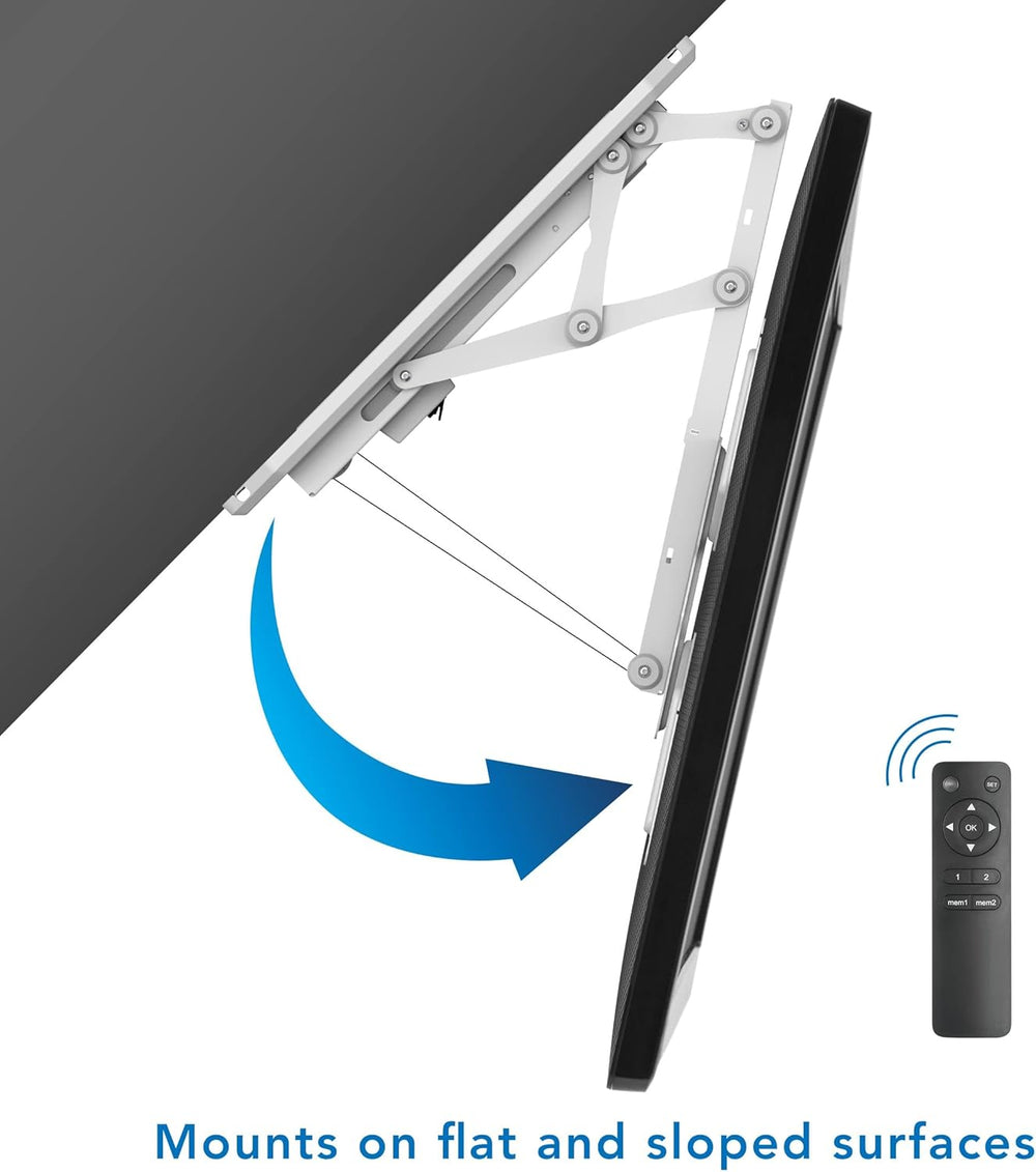 Soporte de TV motorizado Mount-It! con control remoto, 32-55