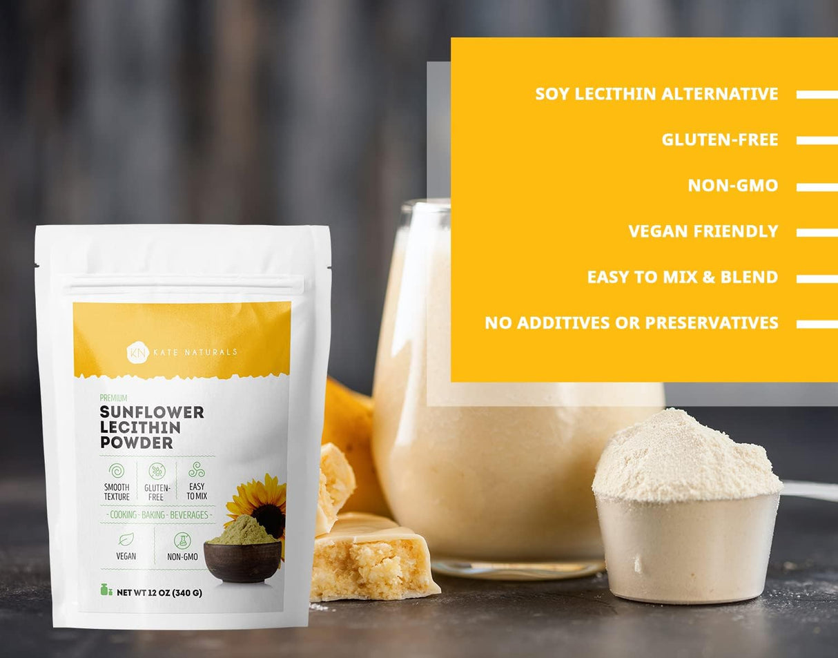 Suplementos Alimenticios Lecitina de girasol en polvo