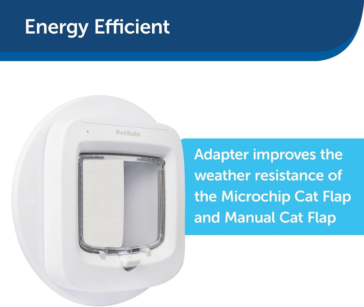 Adaptador de instalación Microchip Cat Flap y solapa manual