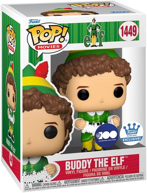 Funko Pop! Elf - Buddy The Elf con Copos de Nieve Exclusivo