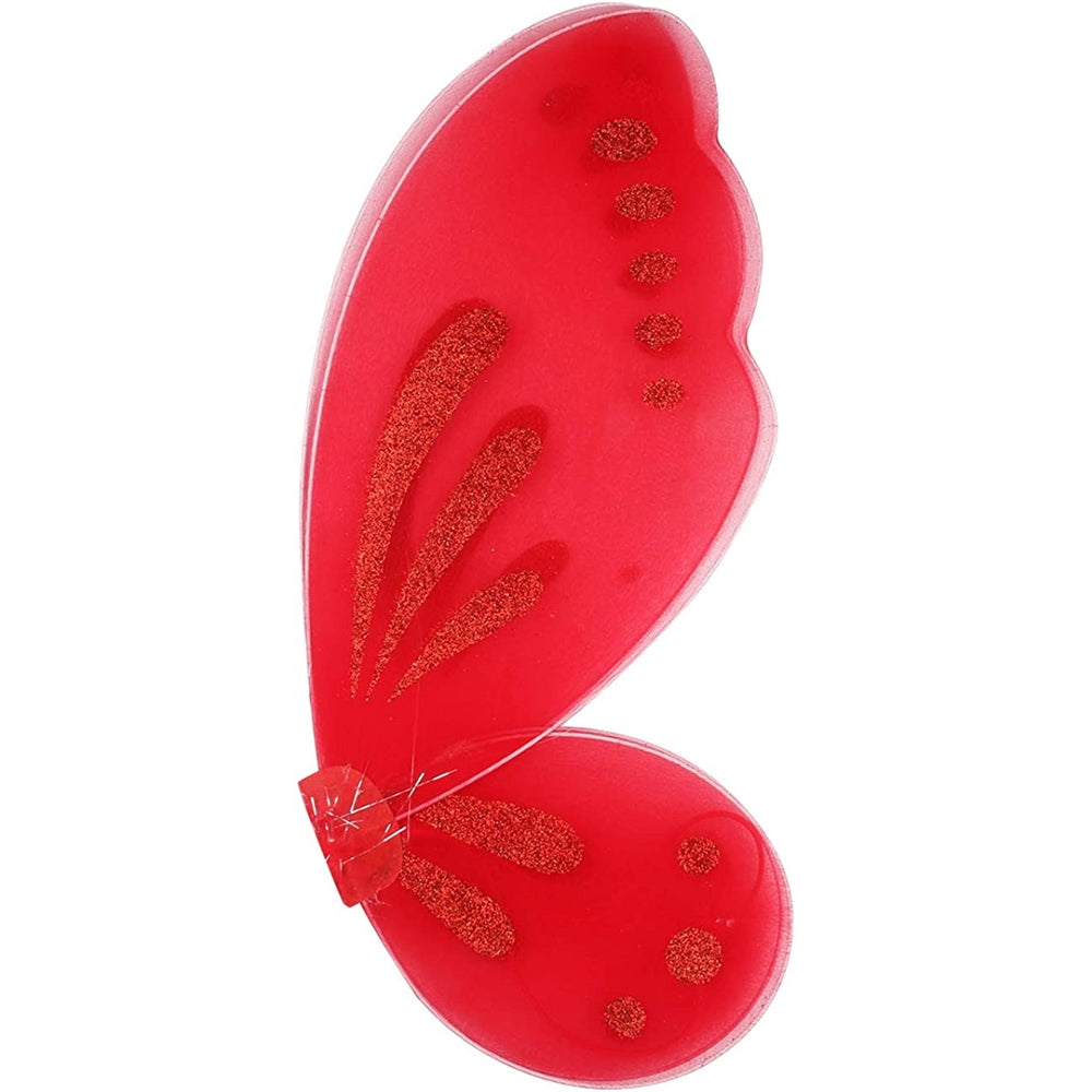 Disfraces Alas de hada de mariposa roja talla única