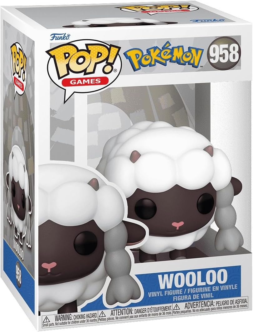 Funko Pop! Juegos: Pokemon - Figura de Wooloo coleccionable