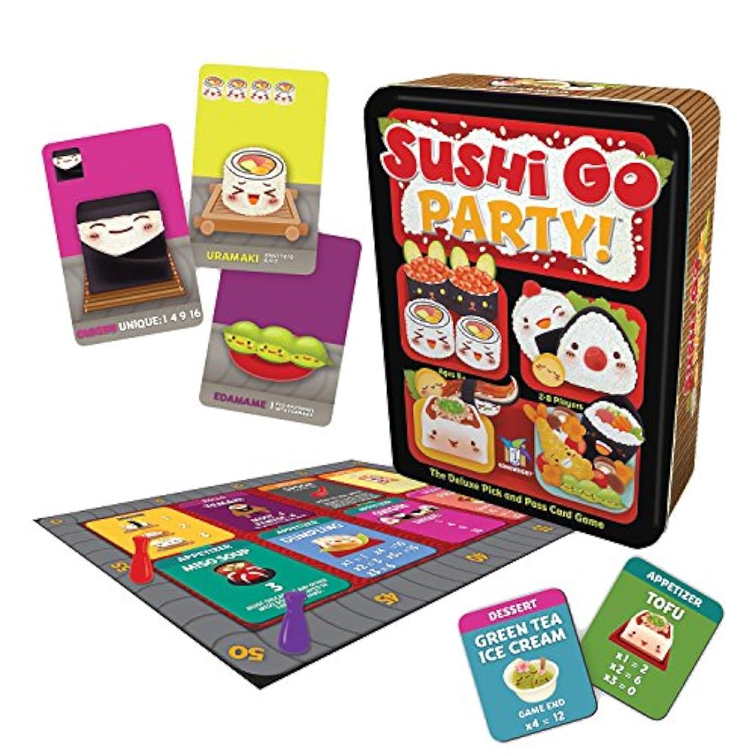 Juego de cartas Sushi Go Party!