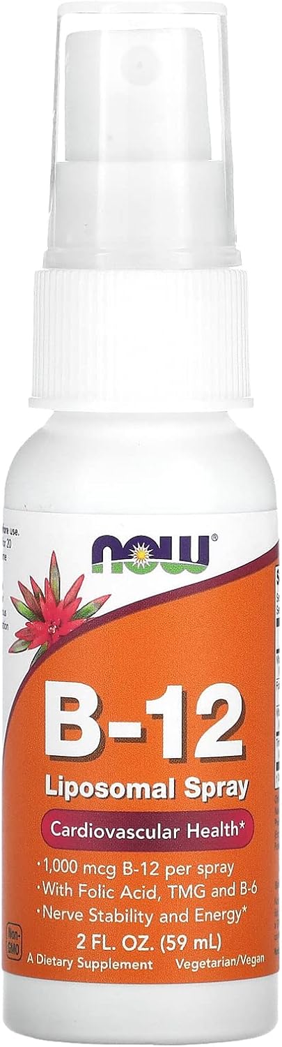Now Foods Aerosol liposomal B-12, 1,000 mcg, 2 fl oz (2.0 fl oz)