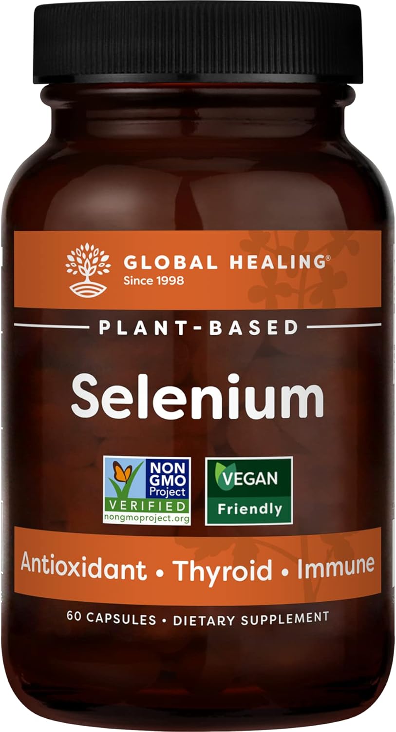 Suplementos Alimenticios de selenio apoyo de tiroides