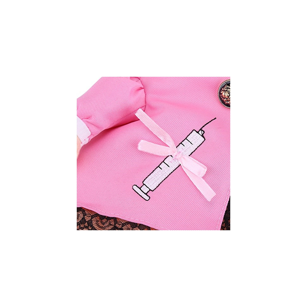 Disfraces de perro o gato Cosplay rosa talla S