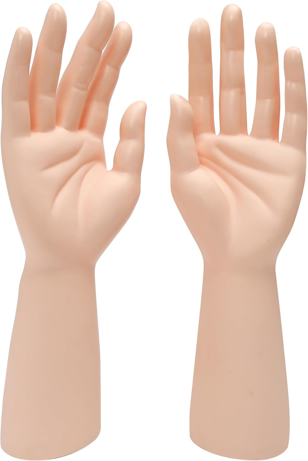 Par de Manos de Maniquí para Joyería - Soporte para Anillos