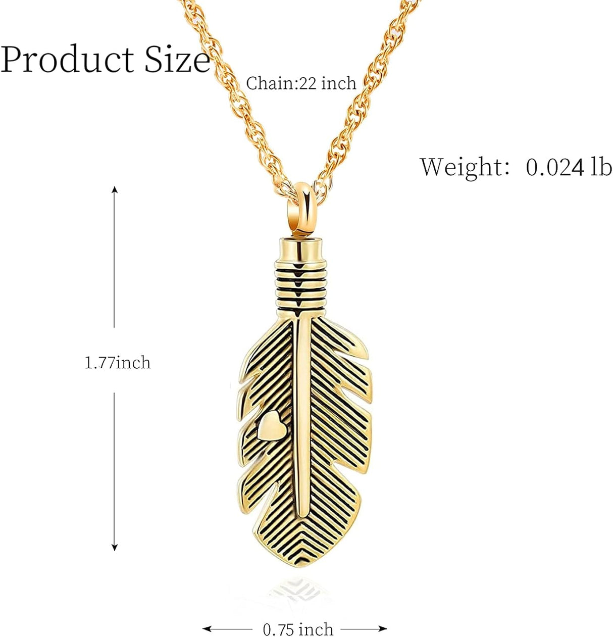 Collar de ala de plumas para mujeres y hombres, color Dorado