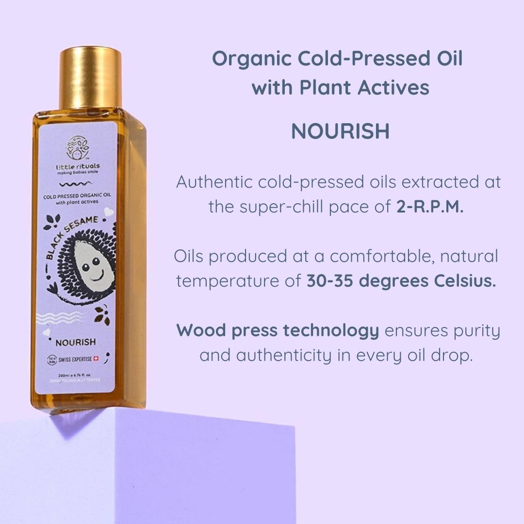 Aceite de Masaje para Bebé Little Rituals, Orgánico 100 ML