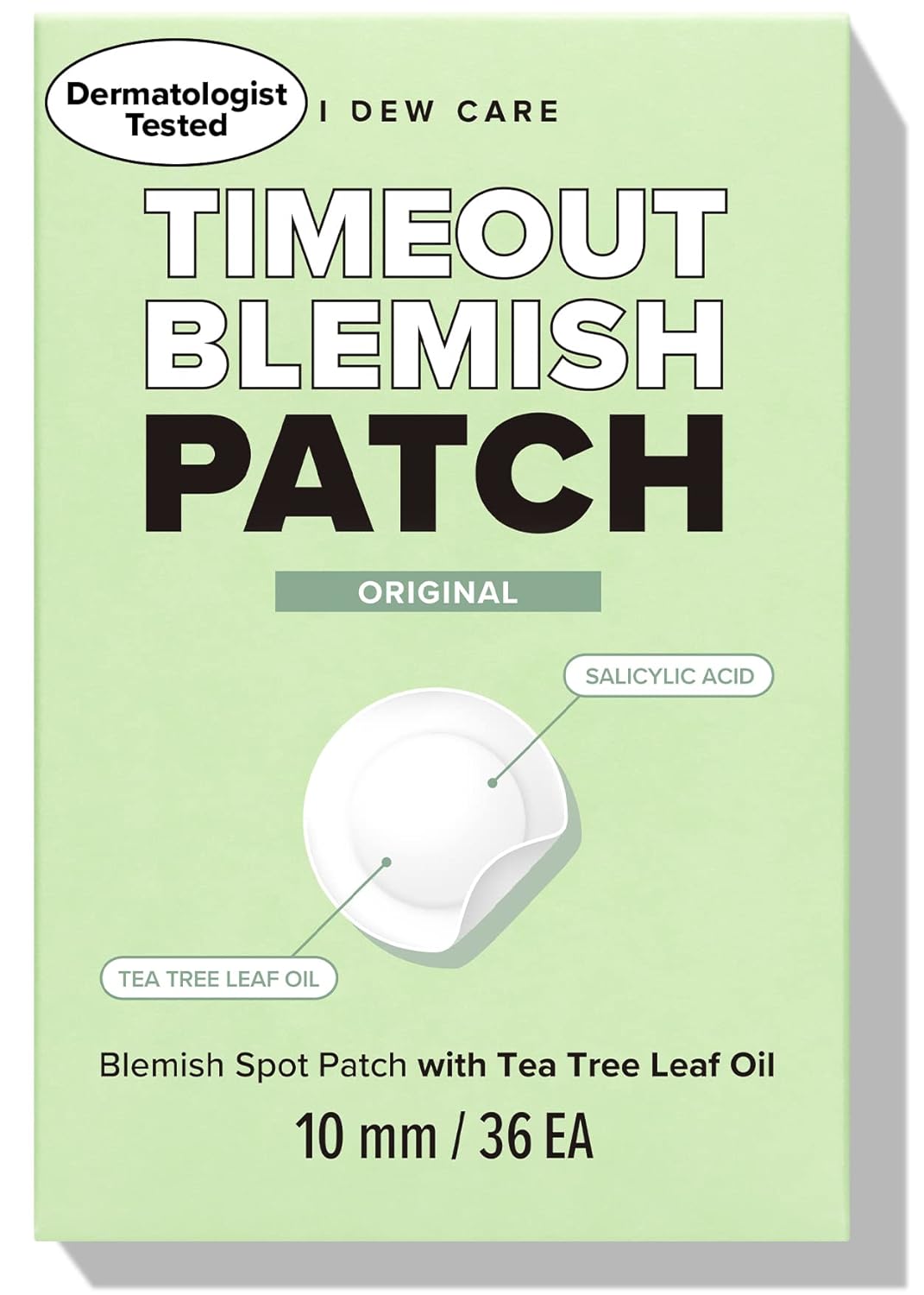 Parche Hidrocoloide para Acné con Árbol de Té, Timeout Blemish