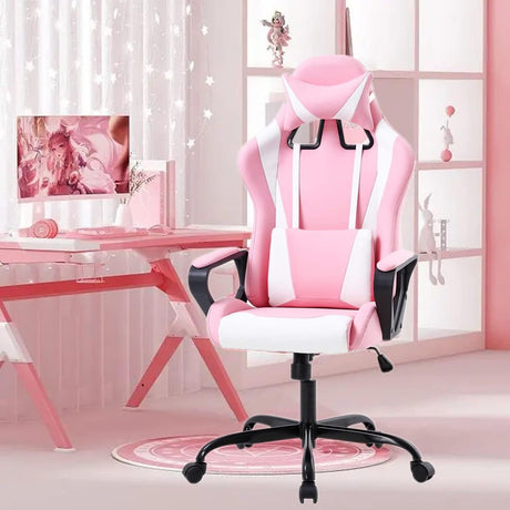 Silla Gamer de respaldo alto Pink game chair BSTOPHKL