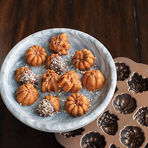 Molde en Aluminio fundido para pastelitos, estilo Calabaza