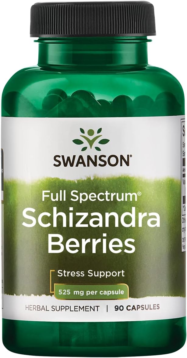 Swanson Full Spectrum Schizandra Berries Suplemento de hierb