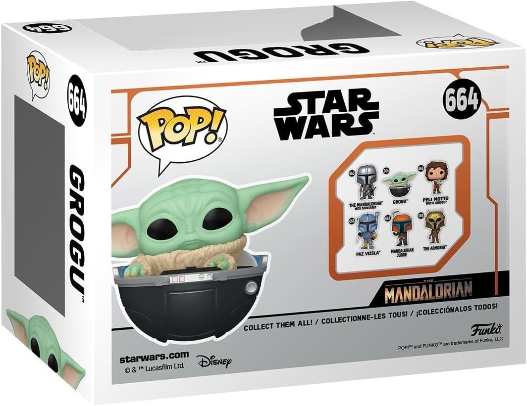 Funko Pop! Star Wars: Grogu con Pram - The Mandalorian
