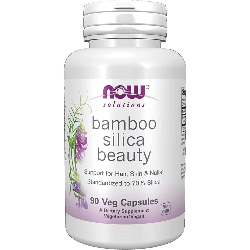 Suplementos Solutions belleza de sílice de bambú a 70% 90u
