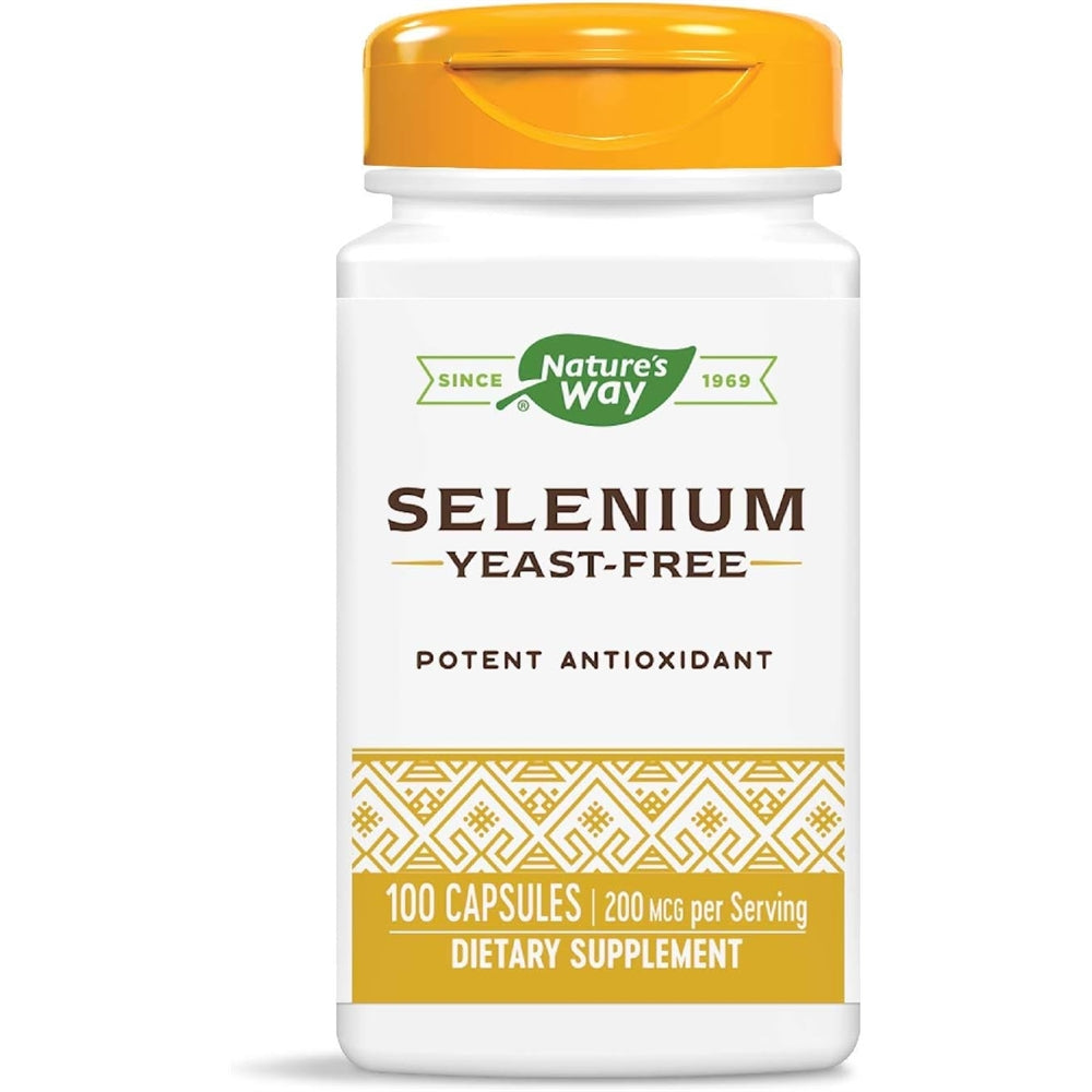 Suplementos Selenio 200 mcg L-selenometionina antioxidante