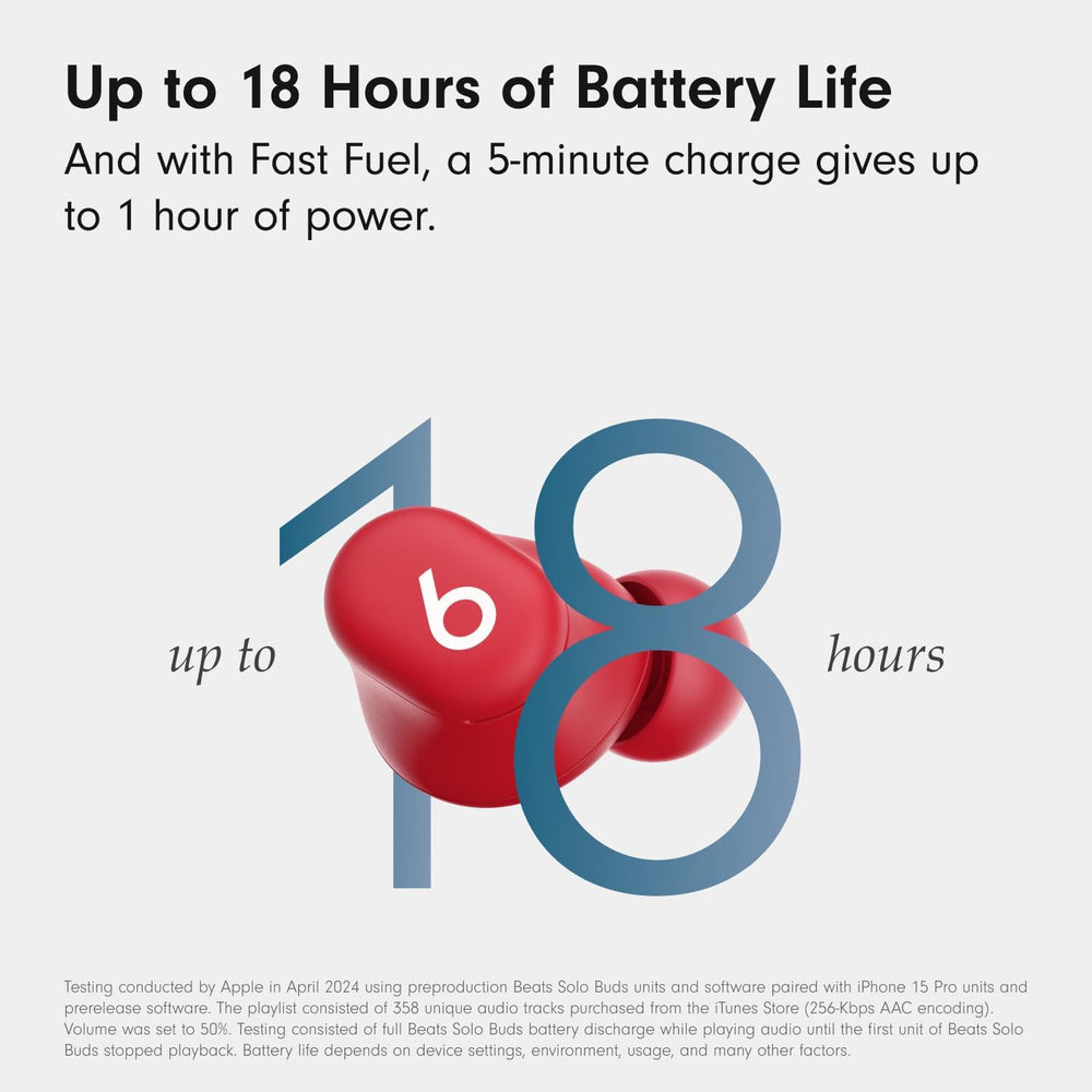 Auriculares Inalámbricos Beats Solo Buds - 18 Horas de Batería