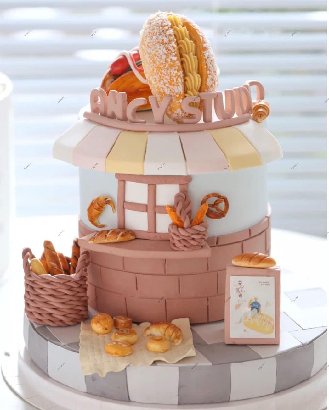 Molde de pastel de pastade silicona Fondant decoración